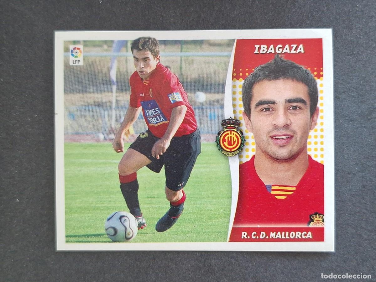 Football Stickers: L6 IBAGAZA R. C. D. MALLORCA COLOCA LIGA ESTE 2006 2007 06 07 NUNCA PEGADO SIN PEGAR