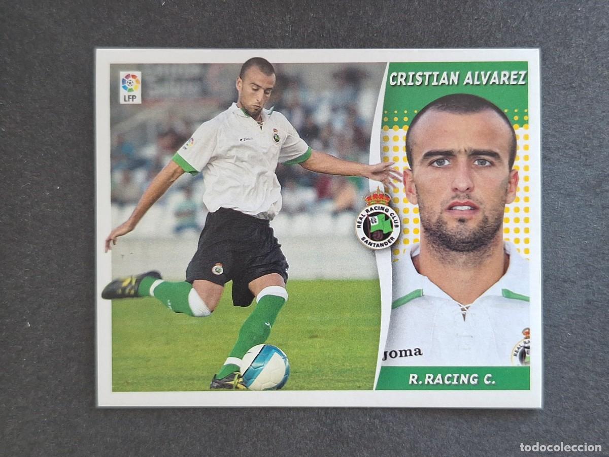 Football Stickers: L6 CRISTIAN ALVAREZ RACING DE SANTANDER COLOCA LIGA ESTE 2006 2007 06 07 NUNCA PEGADO SIN PEGAR