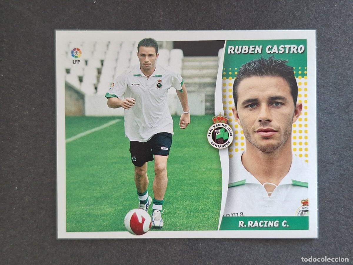 Football Stickers: L6 RUBEN CASTRO RACING DE SANTANDER COLOCA LIGA ESTE 2006 2007 06 07 NUNCA PEGADO SIN PEGAR
