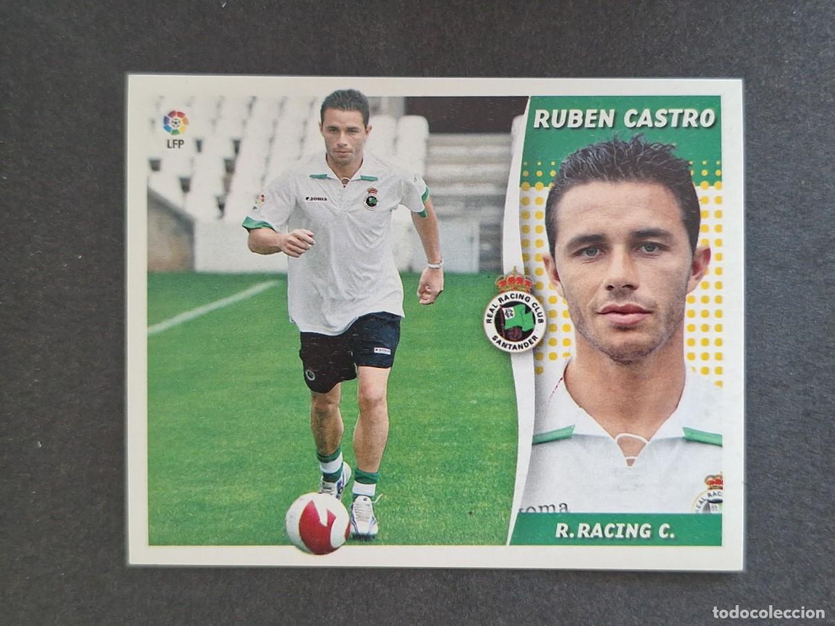 Cromos de f&uacute;tbol: L6 RUBEN CASTRO RACING DE SANTANDER COLOCA LIGA ESTE 2006 2007 06 07 NUNCA PEGADO SIN PEGAR