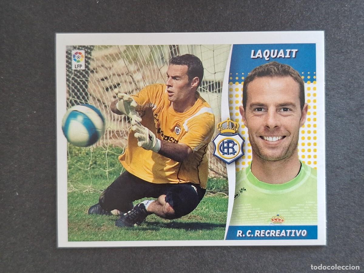 Cromos de f&uacute;tbol: L6 LAQUAIT RECREATIVO DE HUELVA COLOCA LIGA ESTE 2006 2007 06 07 NUNCA PEGADO SIN PEGAR