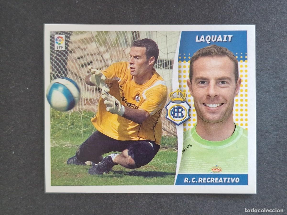 Cromos de f&uacute;tbol: L6 LAQUAIT RECREATIVO DE HUELVA COLOCA LIGA ESTE 2006 2007 06 07 NUNCA PEGADO SIN PEGAR