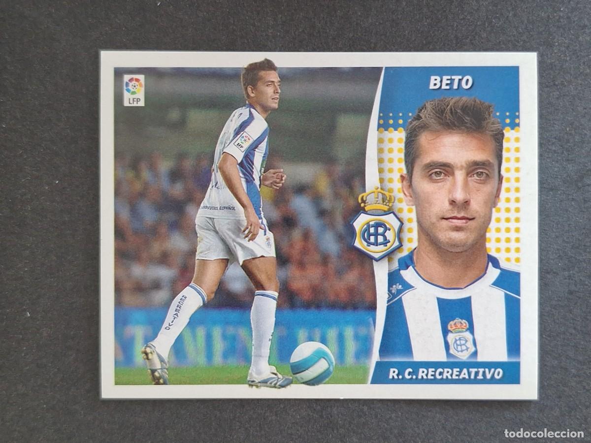 Cromos de f&uacute;tbol: L6 BETO RECREATIVO DE HUELVA COLOCA LIGA ESTE 2006 2007 06 07 NUNCA PEGADO SIN PEGAR