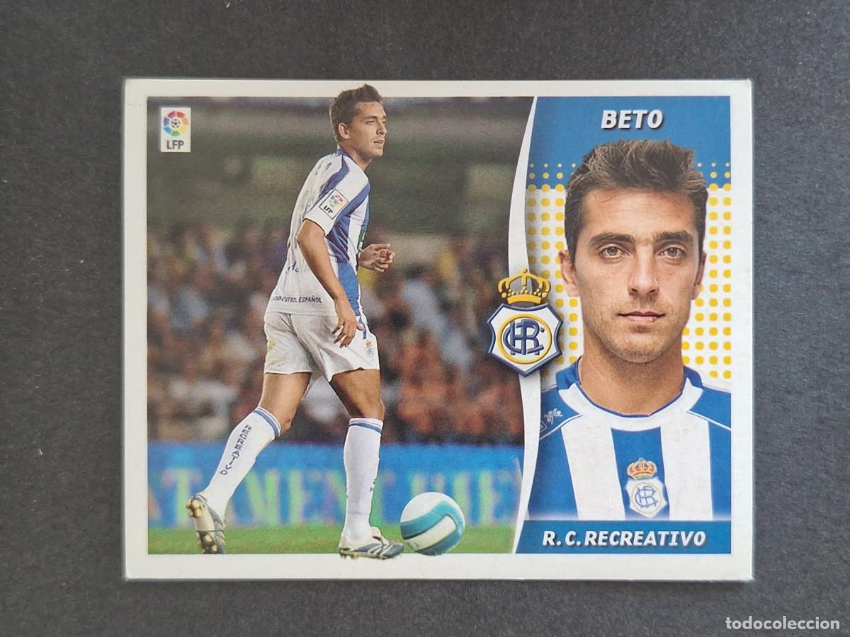 Cromos de f&uacute;tbol: L6 BETO RECREATIVO DE HUELVA COLOCA LIGA ESTE 2006 2007 06 07 NUNCA PEGADO SIN PEGAR
