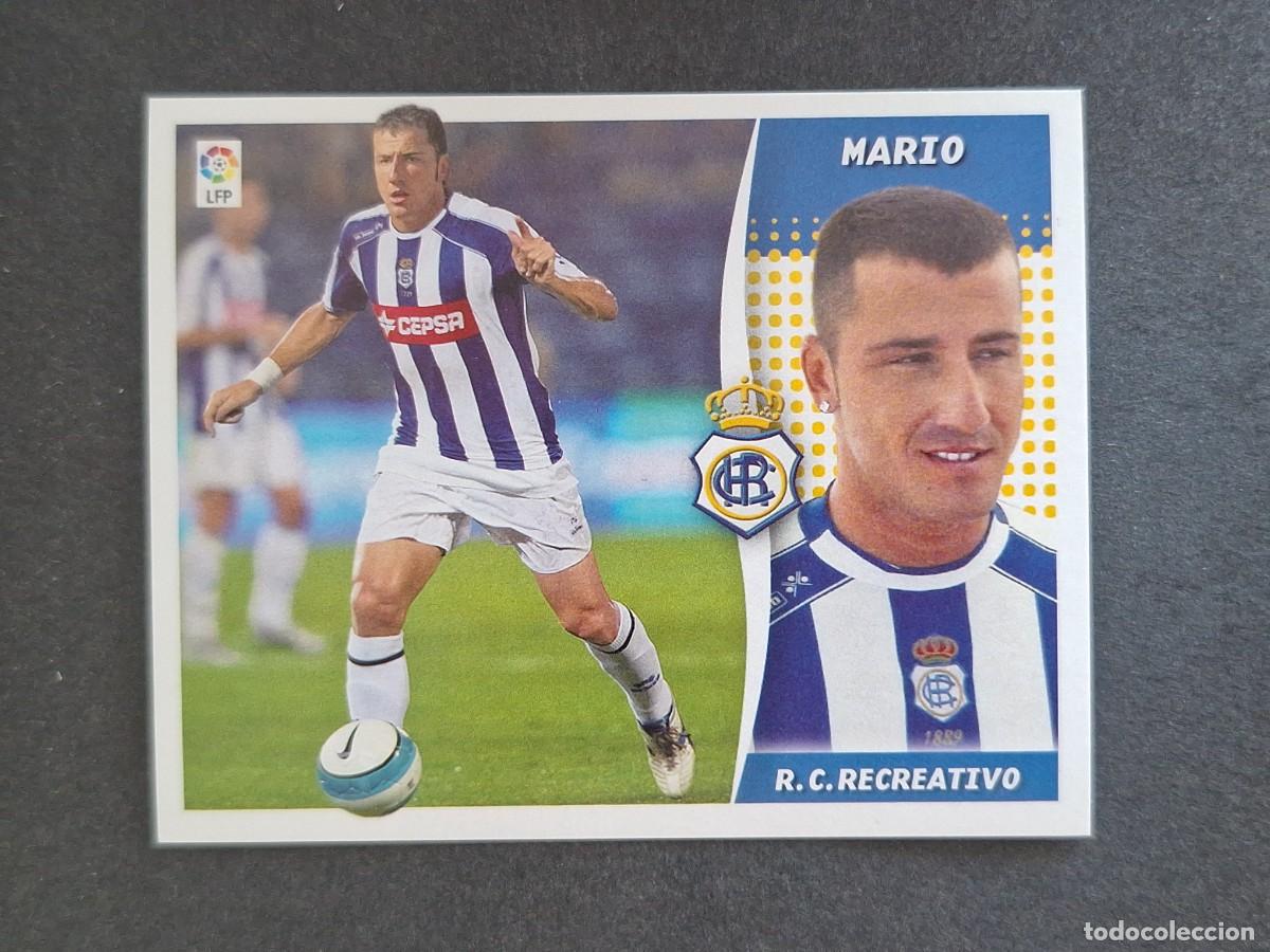 Cromos de f&uacute;tbol: L6 MARIO RECREATIVO DE HUELVA COLOCA LIGA ESTE 2006 2007 06 07 NUNCA PEGADO SIN PEGAR