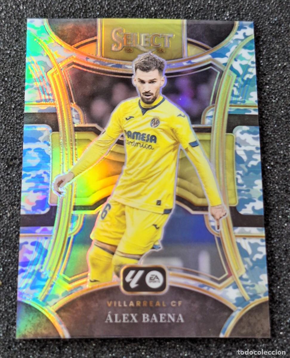 Cromos de f&uacute;tbol: Alex Baena Villarreal Panini Select La Liga 2023-24 Winter Camo #196 Mezzanine 75/99 Prizm