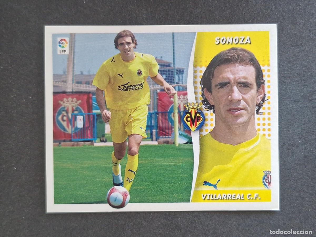 Cromos de f&uacute;tbol: L6 SOMOZA VILLARREAL C. F. COLOCA LIGA ESTE 2006 2007 06 07 NUNCA PEGADO SIN PEGAR