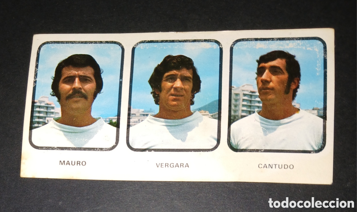 Cromos de f&uacute;tbol: Cromo Tenerife N&ordm; 305 Mauro - Vergara - Cantudo. Ruiz Romero Liga 1973 1974