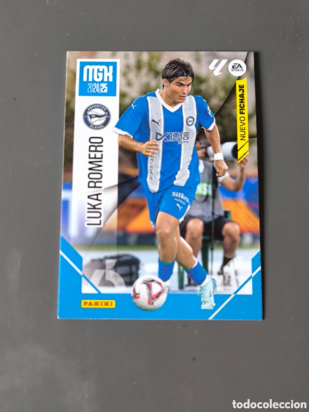 Cromos de f&uacute;tbol: LUKA ROMERO 441 Nuevo Fichaje Alav&eacute;s Megacracks MGK 25 26