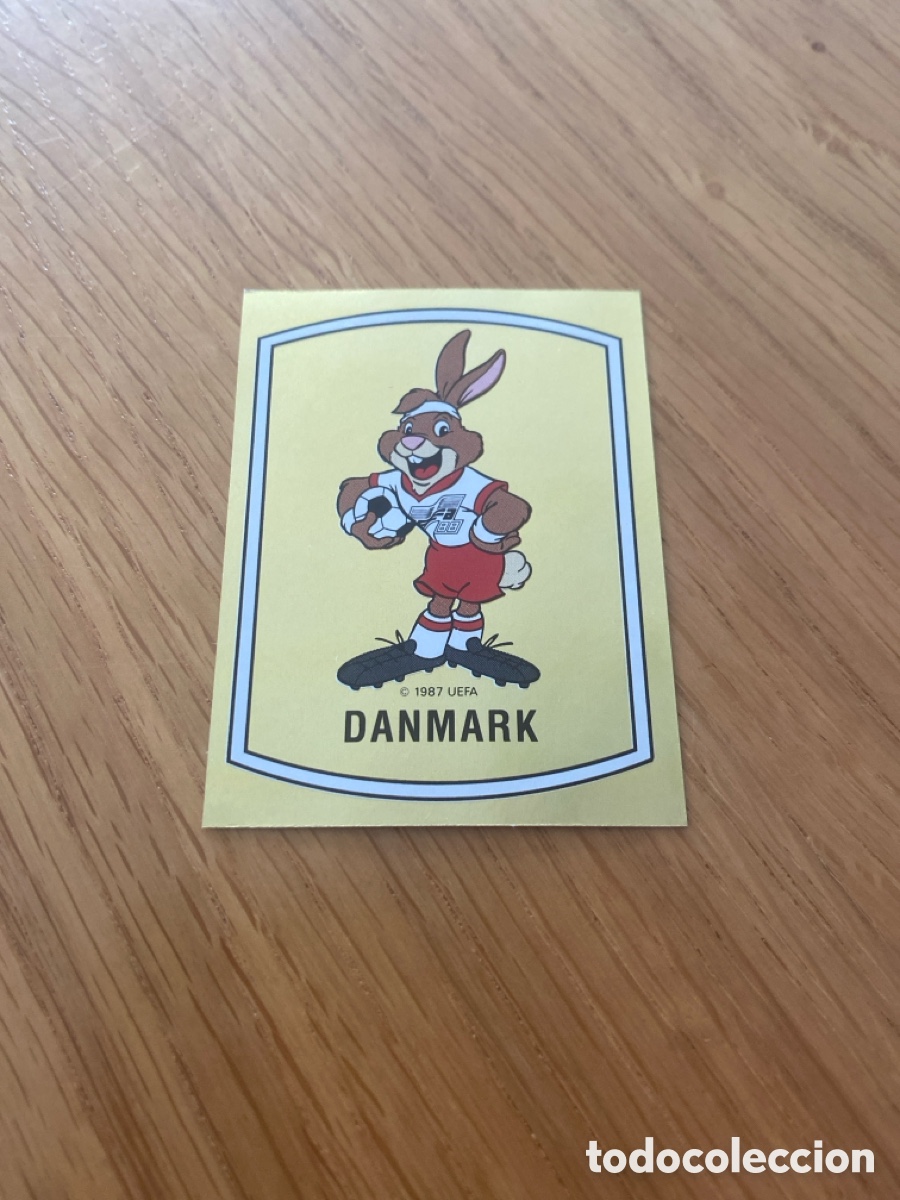 Cromos de f&uacute;tbol: Cromo panini euro 88 Alemania n&uacute;mero 103 Dinamarca/Denmark - Sticker album eurocup 1988 Germany