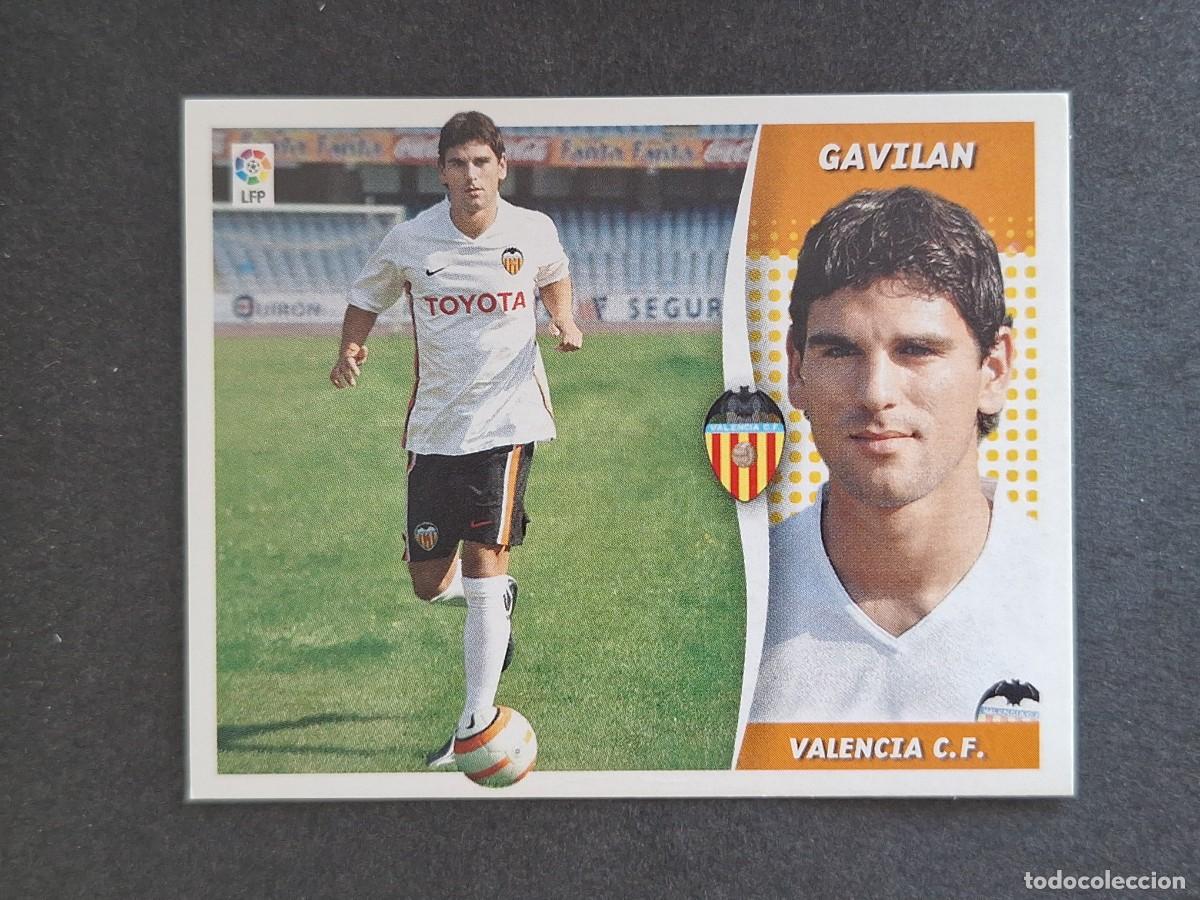 Cromos de f&uacute;tbol: L6 GAVILAN VALENCIA C. F. FICHAJE 10 LIGA ESTE 2006 2007 06 07 NUNCA PEGADO SIN PEGAR