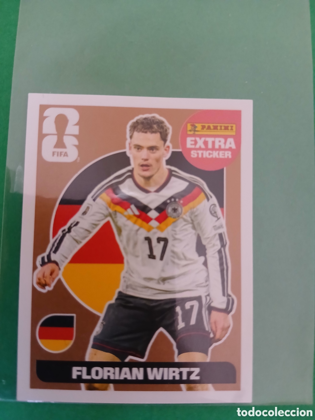 Football Stickers: FLORIAN WIRTZ ALEMANIA. BRONCE EXTRA STICKER ⚽ PANINI FIFA MUNDIAL WORLD CUP 26 2026 STICKER ⚽