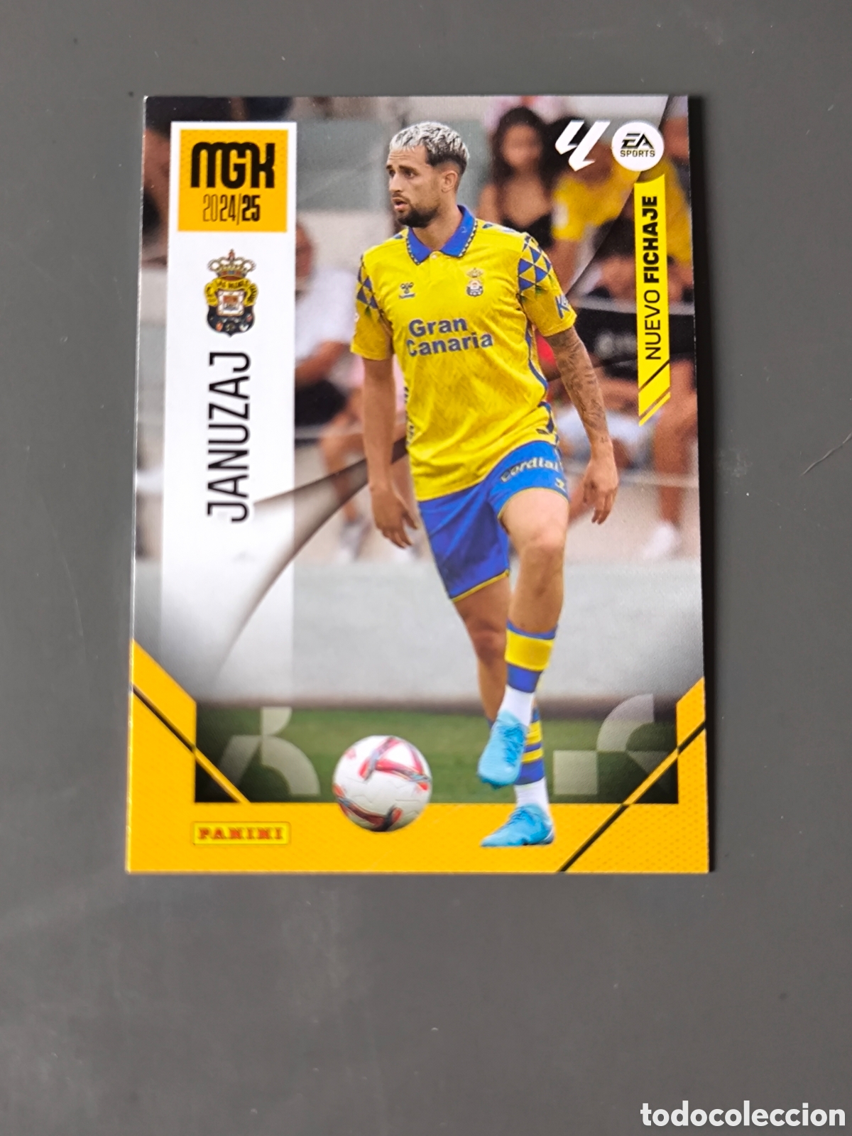 Football Stickers: JANUZAJ 443 Nuevo Fichaje Las Palmas Megacracks MGK 25 26