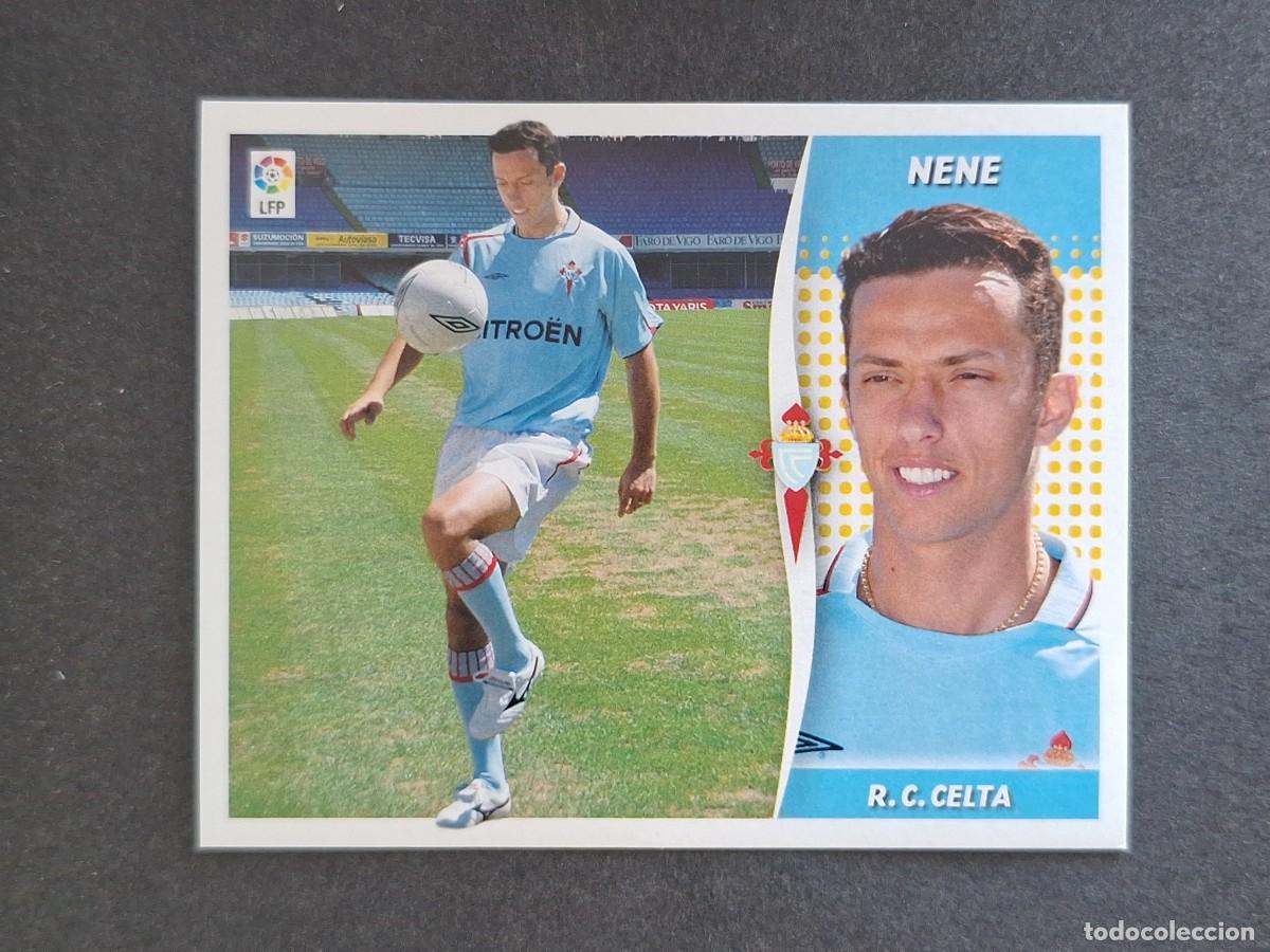 Fu&szlig;ball-Sticker: L6 NENE CELTA DE VIGO FICHAJE 23 LIGA ESTE 2006 2007 06 07 NUNCA PEGADO SIN PEGAR