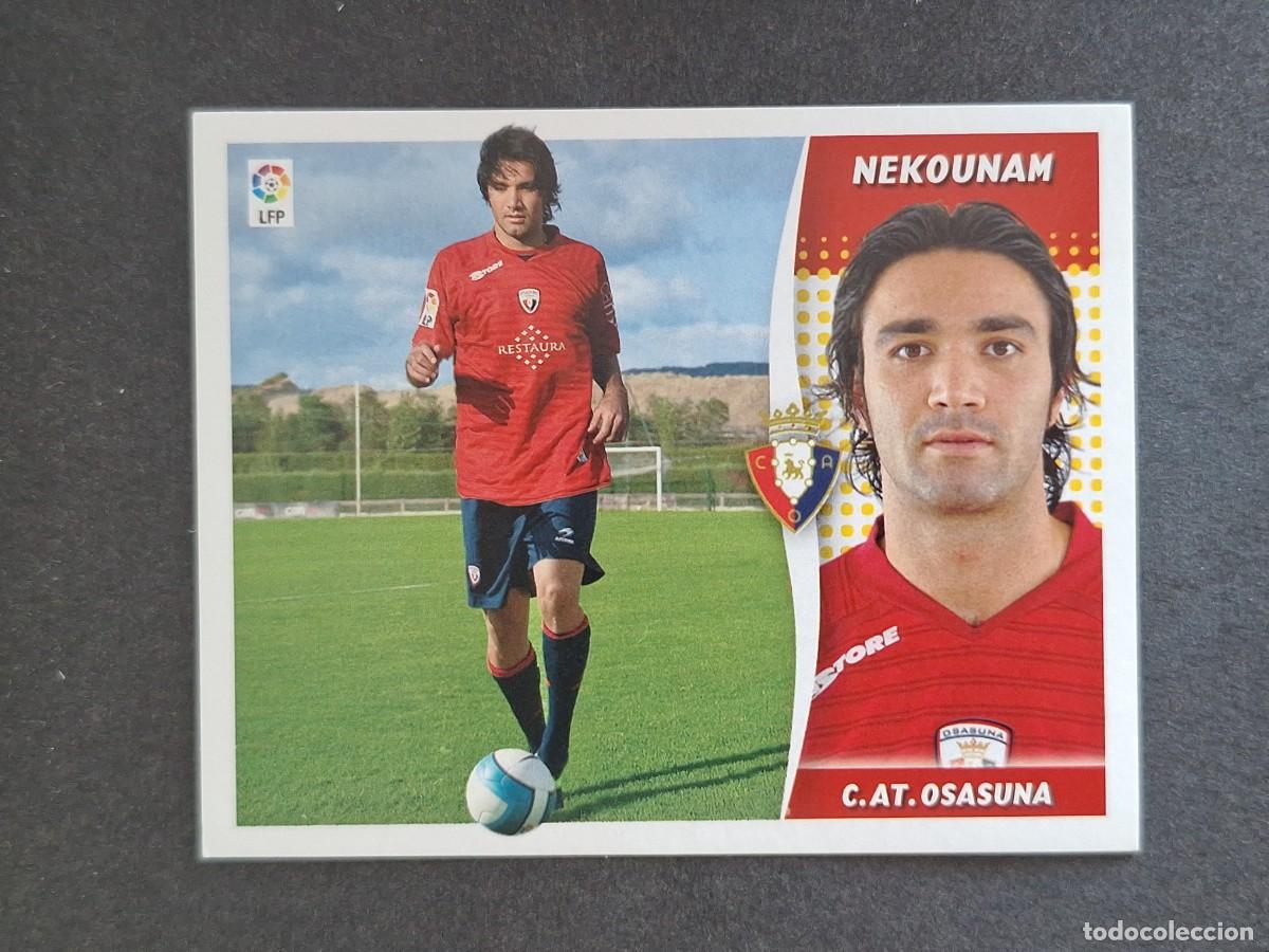 Cromos de f&uacute;tbol: L6 NEKOUNAM C. A. OSASUNA FICHAJE 29 LIGA ESTE 2006 2007 06 07 NUNCA PEGADO SIN PEGAR