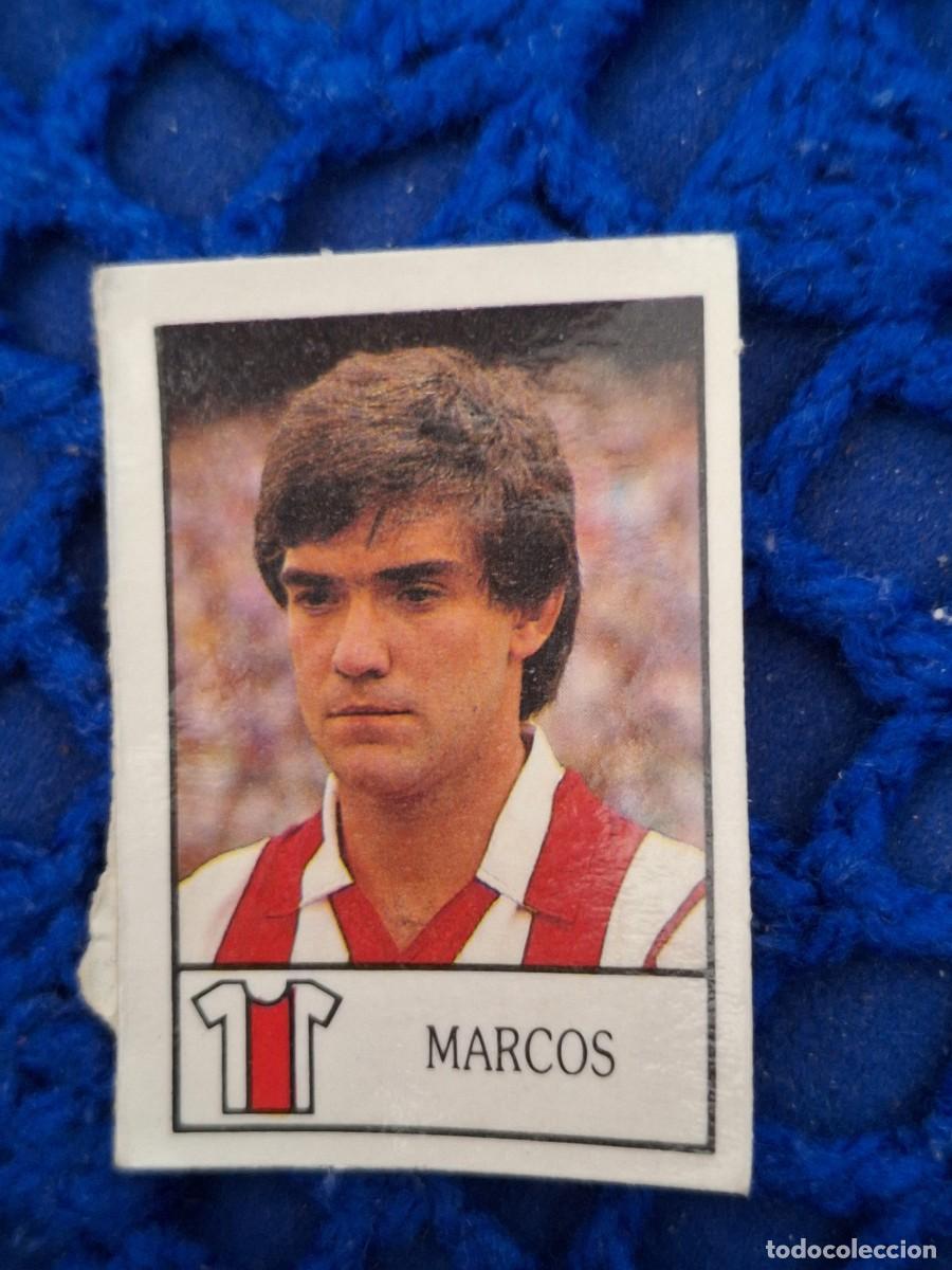 Cromos de Futebol: BOLLYCAO F&Uacute;TBOL 87 88 CROMO NUNCA PEGADO at MADRID marcos Alonso