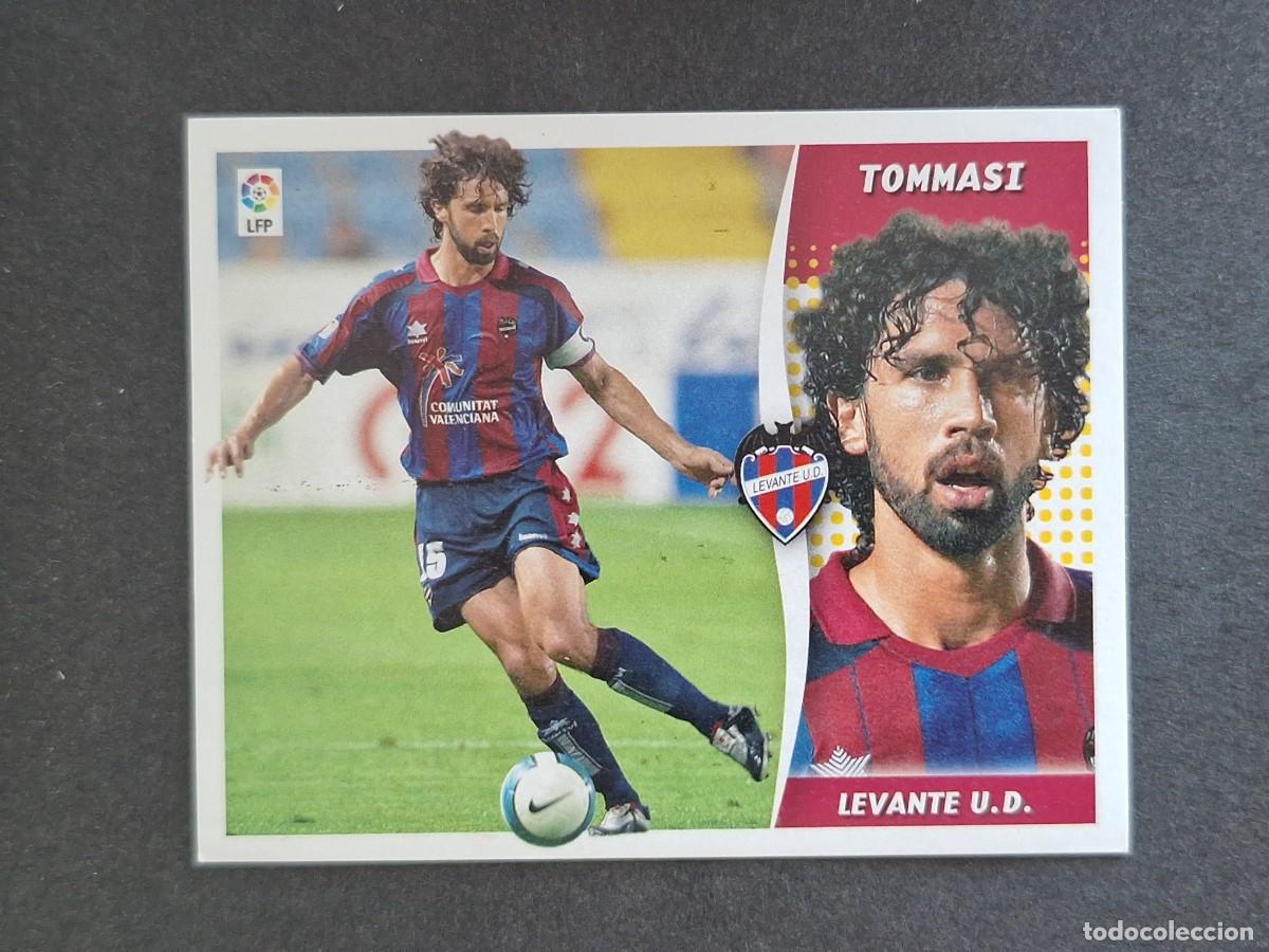 Cromos de f&uacute;tbol: L6 TOMMASI LEVANTE U. D. FICHAJE 32 LIGA ESTE 2006 2007 06 07 NUNCA PEGADO SIN PEGAR