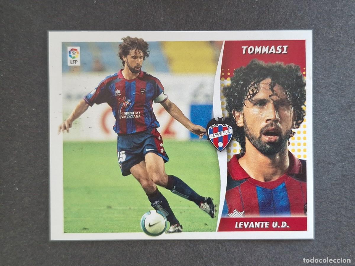 Cromos de f&uacute;tbol: L6 TOMMASI LEVANTE U. D. FICHAJE 32 LIGA ESTE 2006 2007 06 07 NUNCA PEGADO SIN PEGAR
