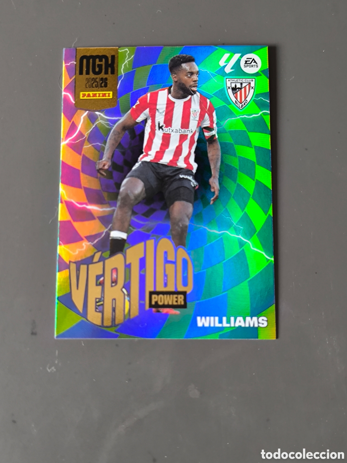 Cromos de f&uacute;tbol: WILLIAMS P 386 V&eacute;rtigo Power Athletic Club Megacracks MGK 25 26