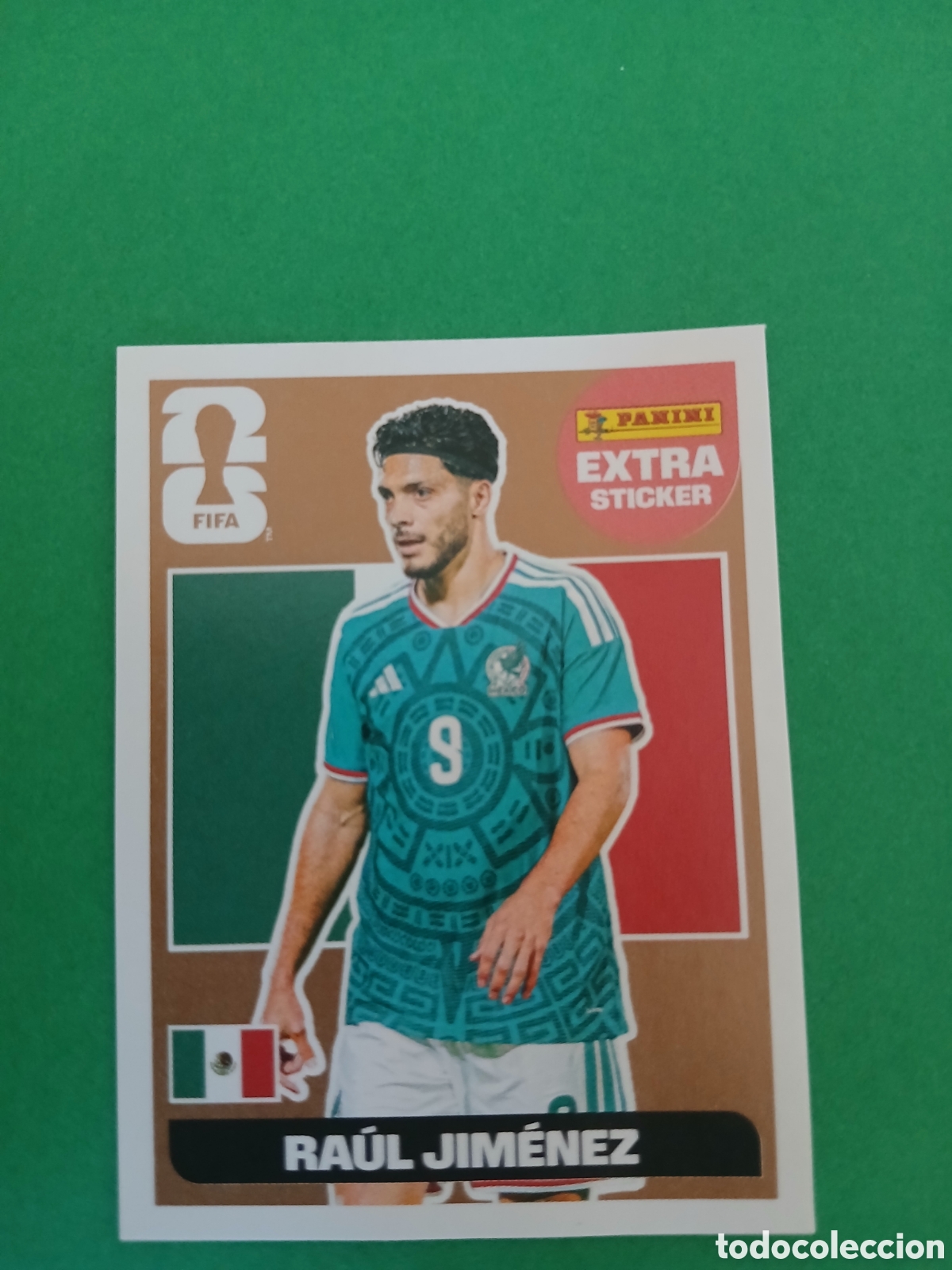 Cromos de f&uacute;tbol: RAUL JIMENEZ MEXICO BRONCE EXTRA STICKER ⚽ PANINI FIFA MUNDIAL WORLD CUP 26 2026 STICKER ⚽