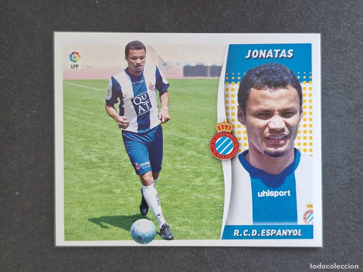 Cromos de f&uacute;tbol: L6 JONATAS R. C. D. ESPA&Ntilde;OL FICHAJE 35 LIGA ESTE 2006 2007 06 07 NUNCA PEGADO SIN PEGAR