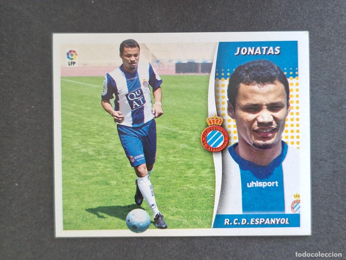 Cromos de f&uacute;tbol: L6 JONATAS R. C. D. ESPA&Ntilde;OL FICHAJE 35 LIGA ESTE 2006 2007 06 07 NUNCA PEGADO SIN PEGAR