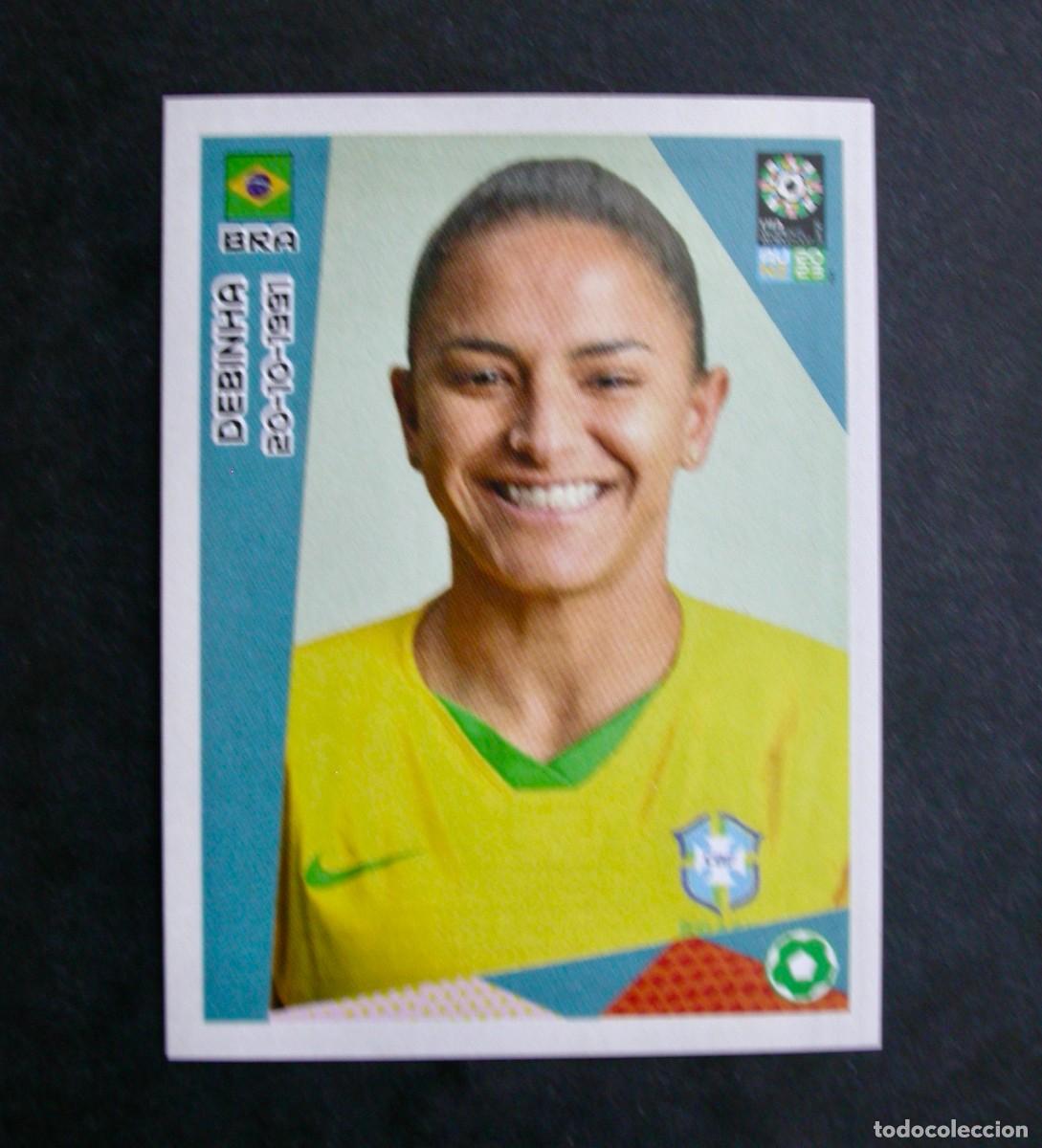 Cromos de f&uacute;tbol: 425 DEBINHA / BRASIL / FIFA WOMEN'S WORLD CUP 2023 / AUSTRALIA-NEW ZEALAND / PANINI