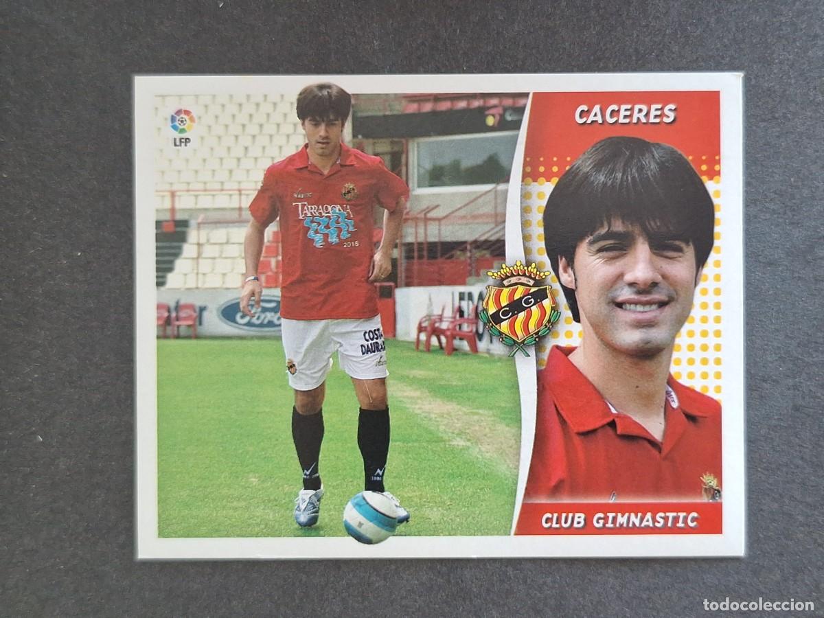 Cromos de f&uacute;tbol: L6 CACERES NASTIC DE TARRAGONA FICHAJE 37 LIGA ESTE 2006 2007 06 07 NUNCA PEGADO SIN PEGAR