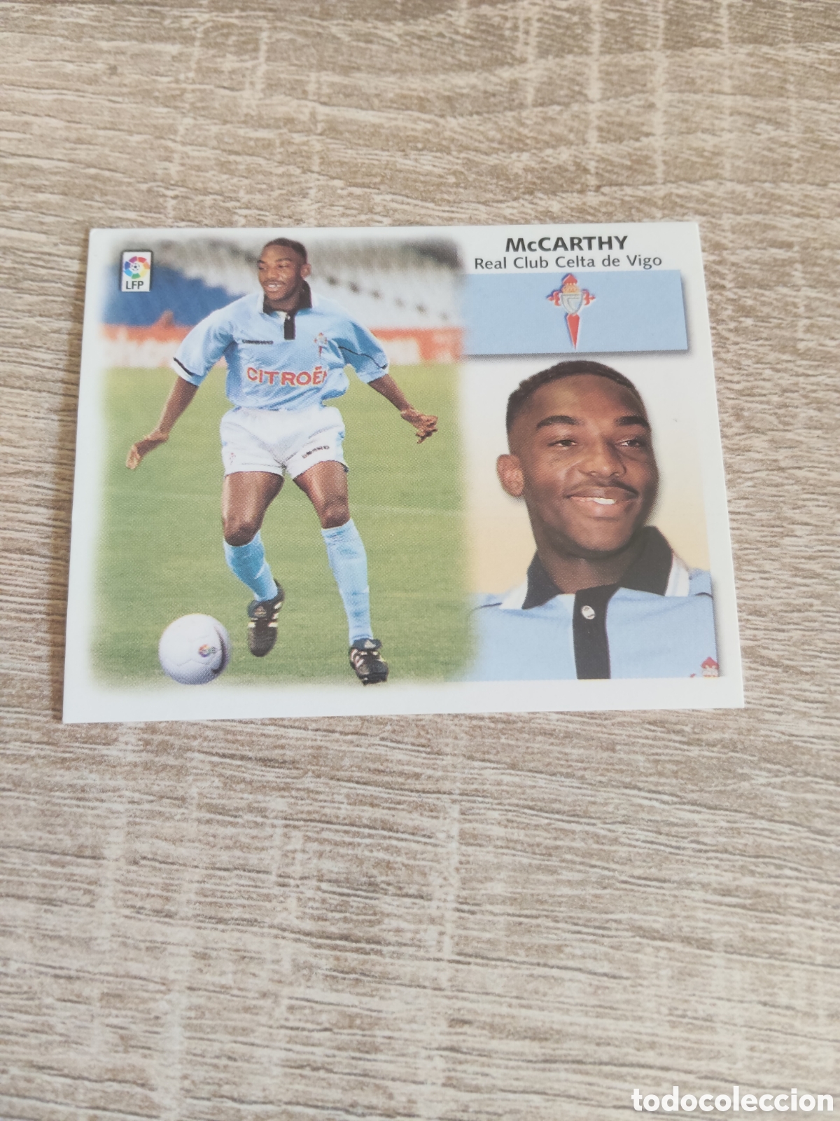Cromos de f&uacute;tbol: McCarthy fichaje 29 Celta de Vigo liga 1999 2000 99 00 ediciones este nuevo
