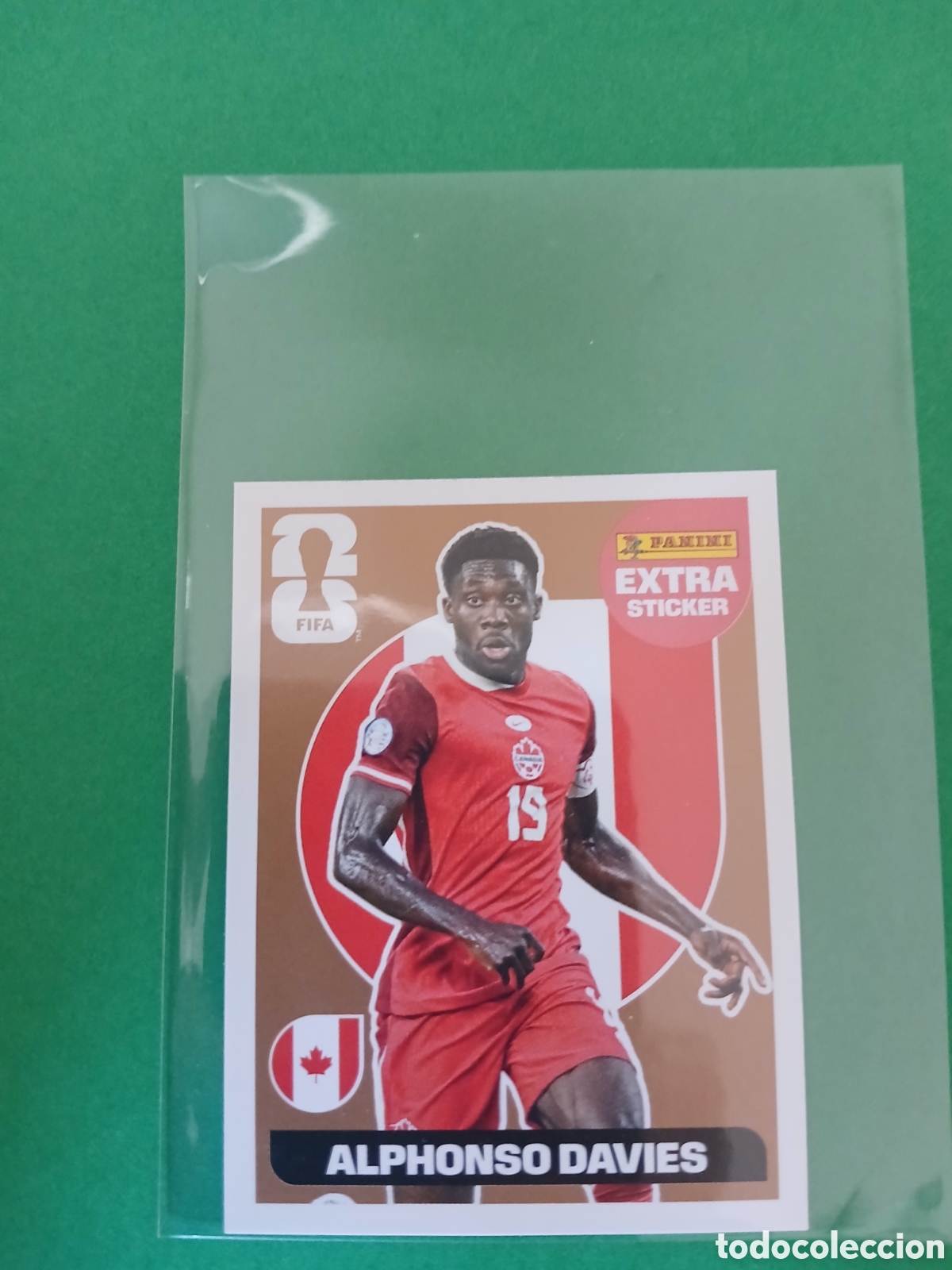 Cromos de f&uacute;tbol: ALPHONSO DAVIES CANADA BRONCE EXTRA STICKER ⚽ PANINI FIFA MUNDIAL WORLD CUP 26 2026 STICKER ⚽
