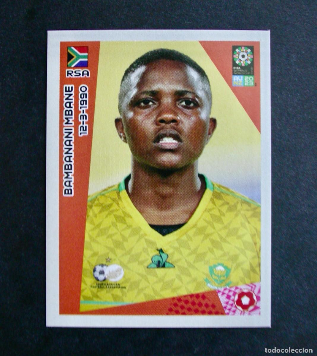 Cromos de f&uacute;tbol: 465 BAMBANANI MBANE / SUD&Aacute;FRICA / FIFA WOMEN'S WORLD CUP 2023 / AUSTRALIA-NEW ZEALAND / PANINI