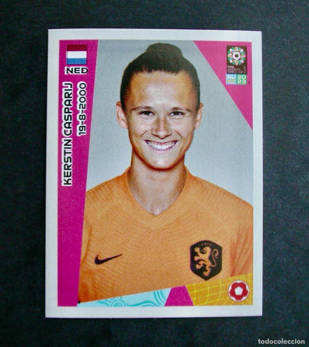 Cromos de f&uacute;tbol: 348 KERSTIN CASPARIJ / PA&Iacute;SES BAJOS / FIFA WOMEN'S WORLD CUP 2023 / AUSTRALIA-NEW ZEALAND / PANINI