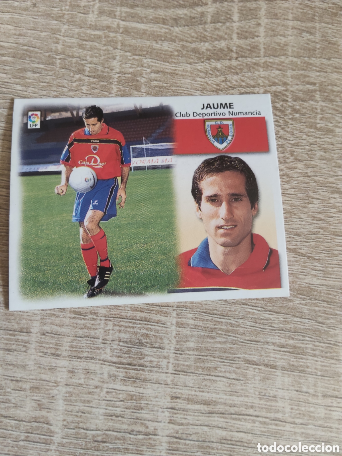 Cromos de f&uacute;tbol: Jaume fichaje 30 Numancia liga 1999 2000 99 00 ediciones este nuevo