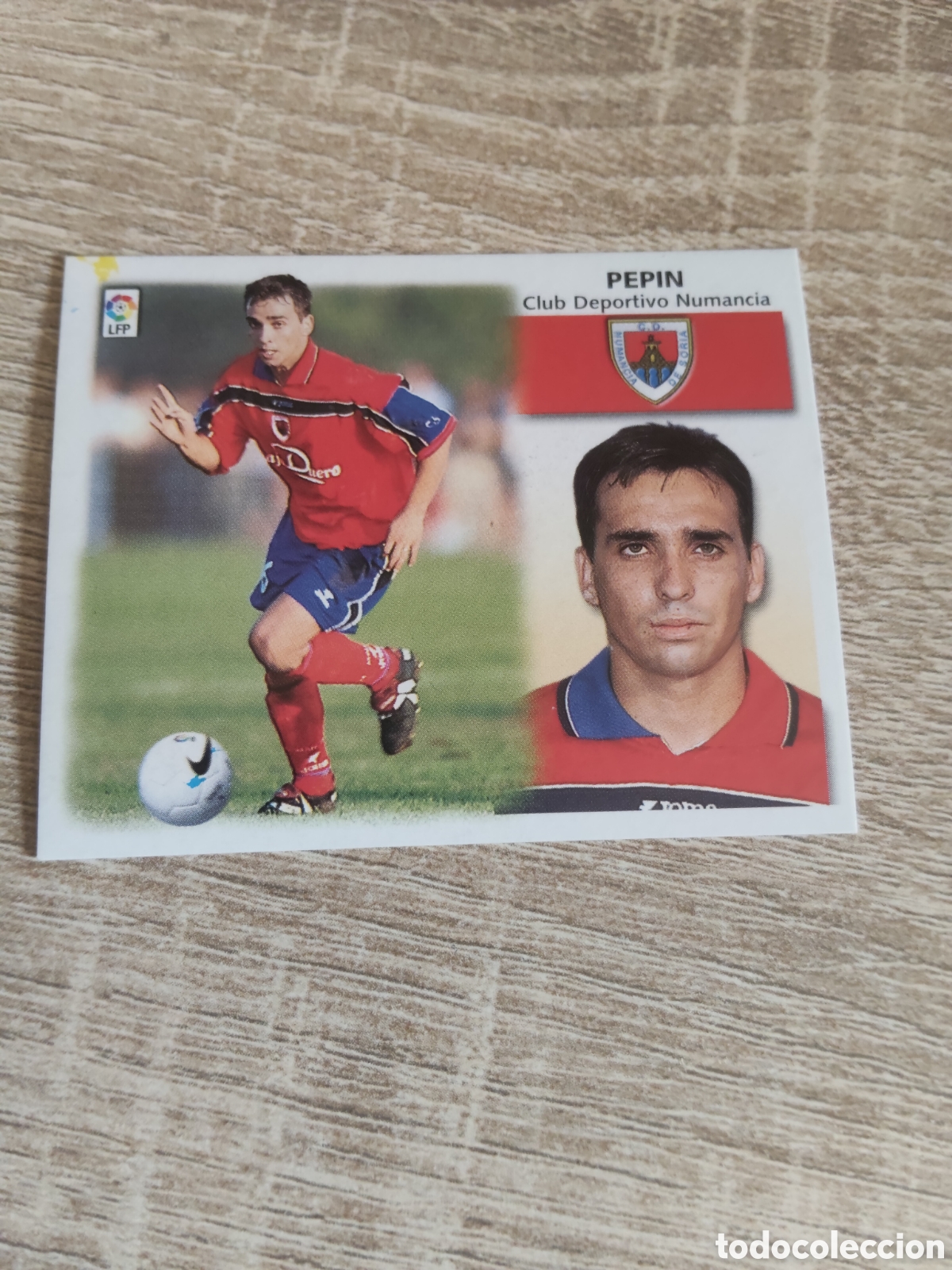 Cromos de f&uacute;tbol: Pep&iacute;n fichaje 31 Numancia liga 1999 2000 99 00 ediciones este nuevo