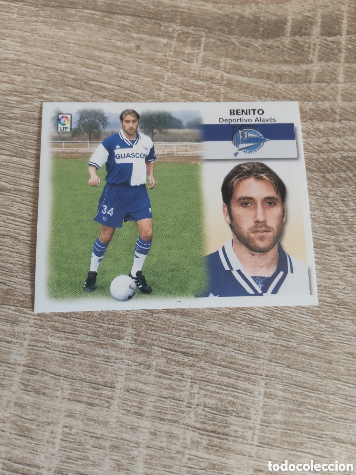 Cromos de f&uacute;tbol: Benito fichaje 32 Alav&eacute;s liga 1999 2000 99 00 ediciones este nuevo