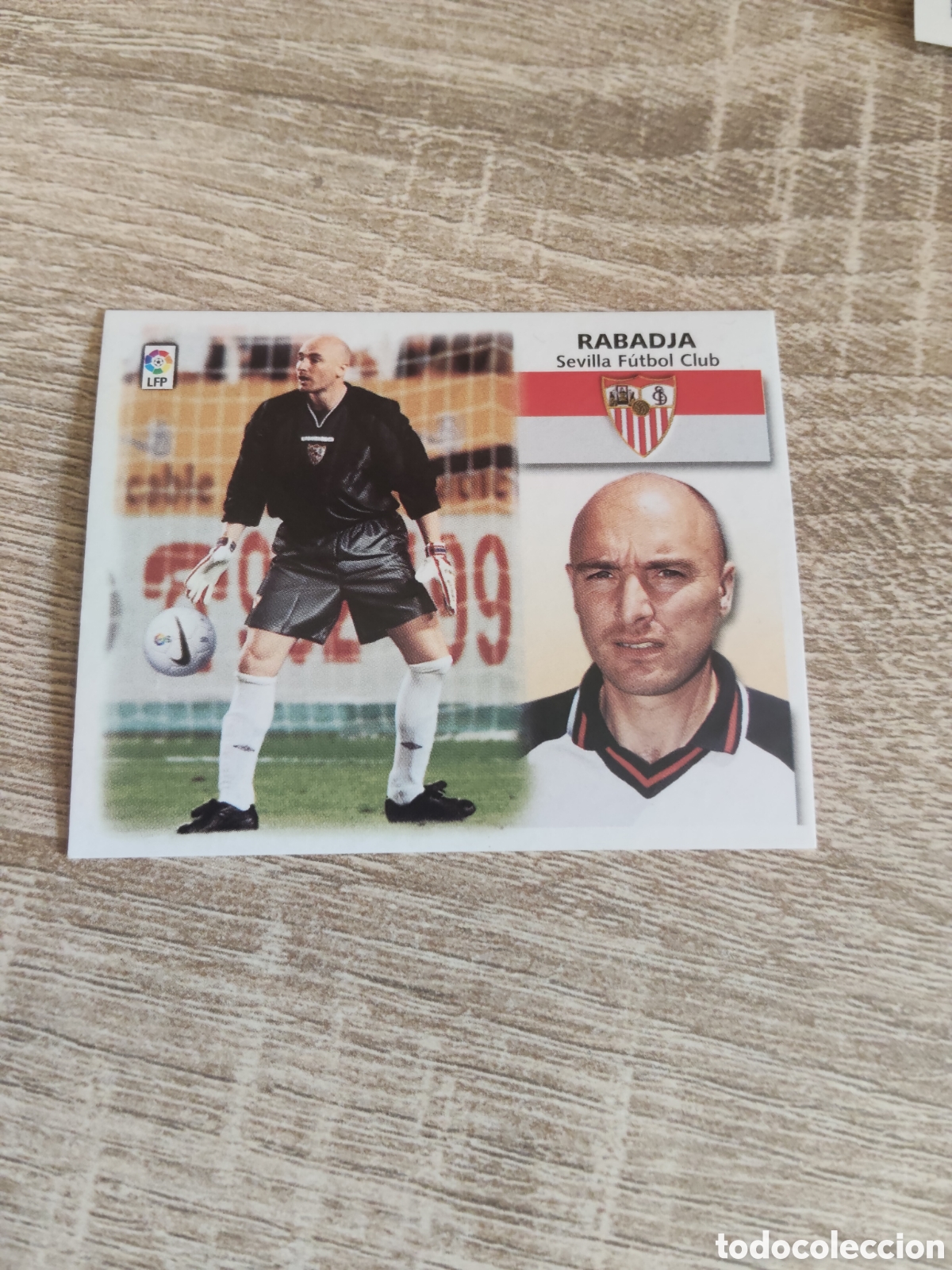 Cromos de f&uacute;tbol: Rabadja fichaje 35 Sevilla liga 1999 2000 99 00 ediciones este nuevo