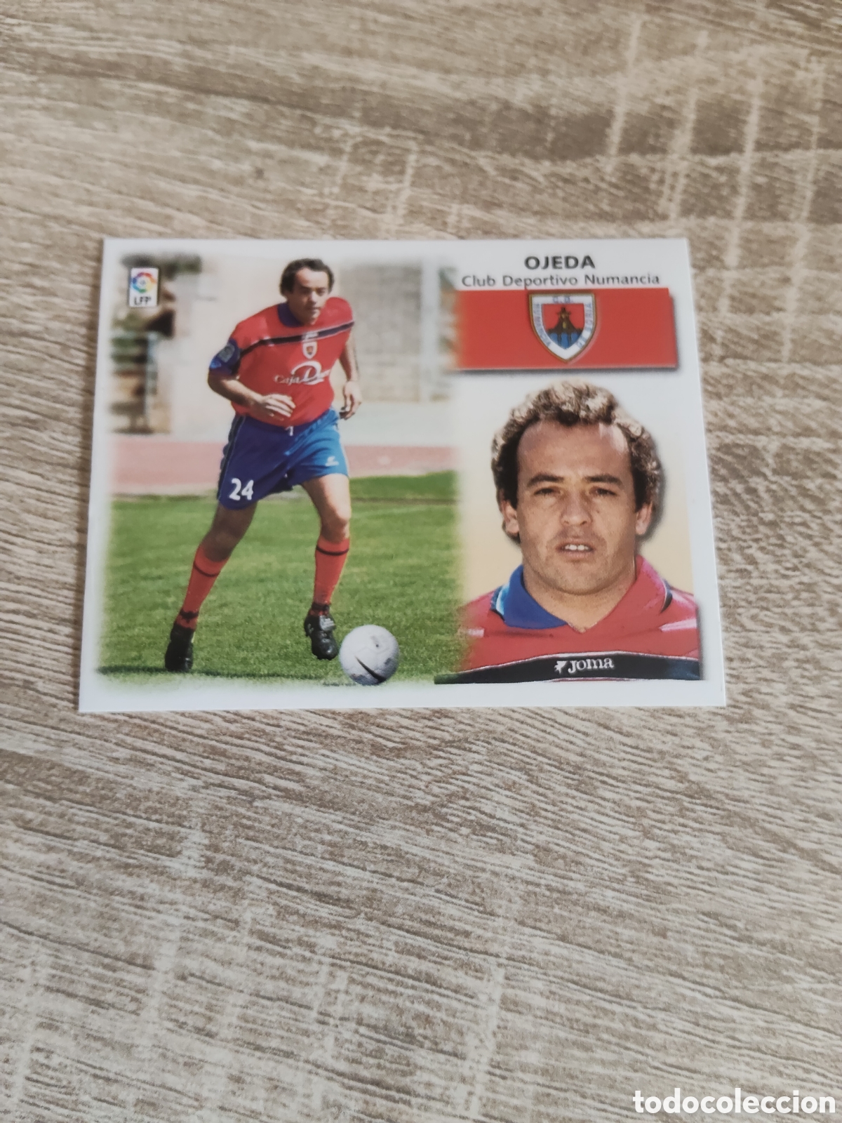 Cromos de f&uacute;tbol: Ojeda fichaje 36 Numancia liga 1999 2000 99 00 ediciones este nuevo