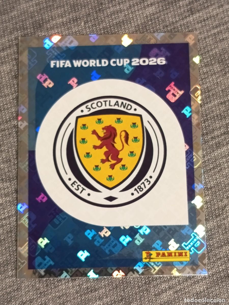 Cromos de f&uacute;tbol: ESCUDO ESCOCIA SCO 1 STICKER MUNDIAL 2026 PANINI FIFA WORLD CUP NUEVO
