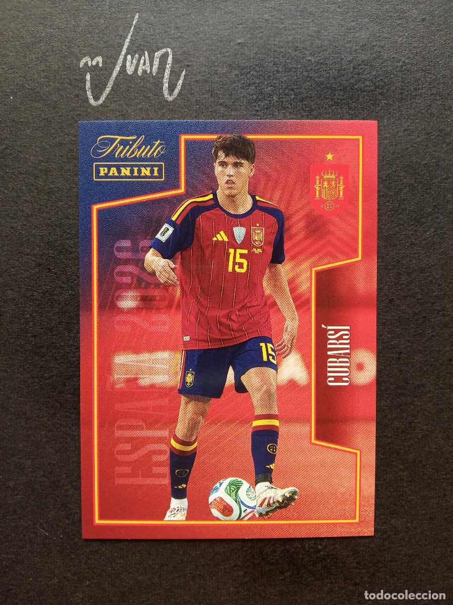 Cromos de f&uacute;tbol: N&ordm; 45 PAU CUBARSI ESPA&Ntilde;A FC BARCELONA ⚽ PANINI &reg; TRIBUTO SELECCION ESPA&Ntilde;OLA 2026 MUNDIAL 26 NUEVO