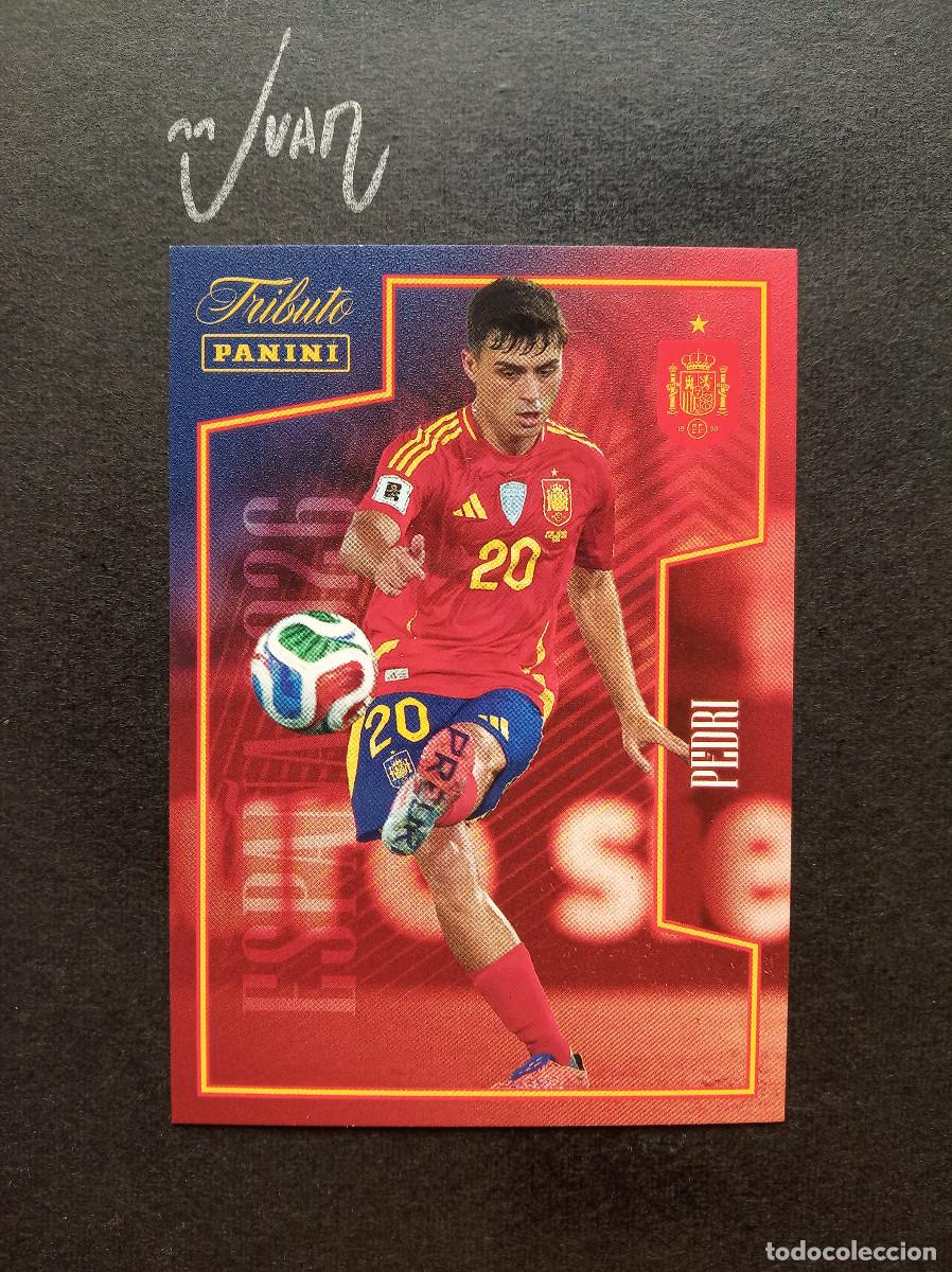 Cromos de f&uacute;tbol: N&ordm; 52 PEDRI ESPA&Ntilde;A FC BARCELONA ⚽ PANINI &reg; TRIBUTO SELECCION ESPA&Ntilde;OLA 2025 2026 MUNDIAL 25 26 NUEVO