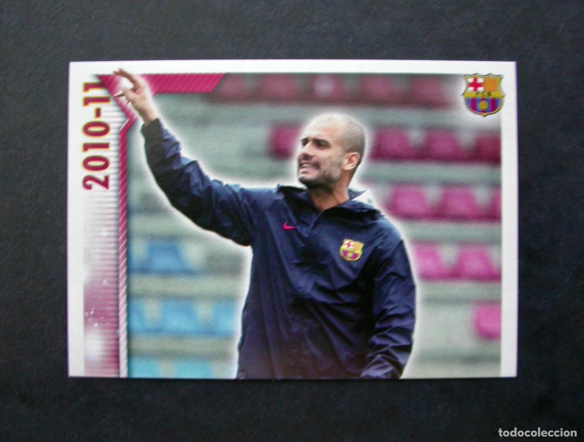 Cromos de f&uacute;tbol: NUM. 9 COLECCI&Oacute;N F.C. BARCELONA 2010-2011 DE PANINI