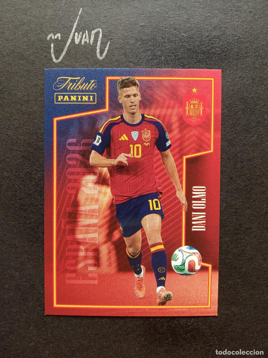 Football Stickers: N&ordm; 60 DANI OLMO ESPA&Ntilde;A BARCELONA ⚽ PANINI &reg; TRIBUTO SELECCION ESPA&Ntilde;OLA 2025 2026 MUNDIAL 25 26 NUEVO