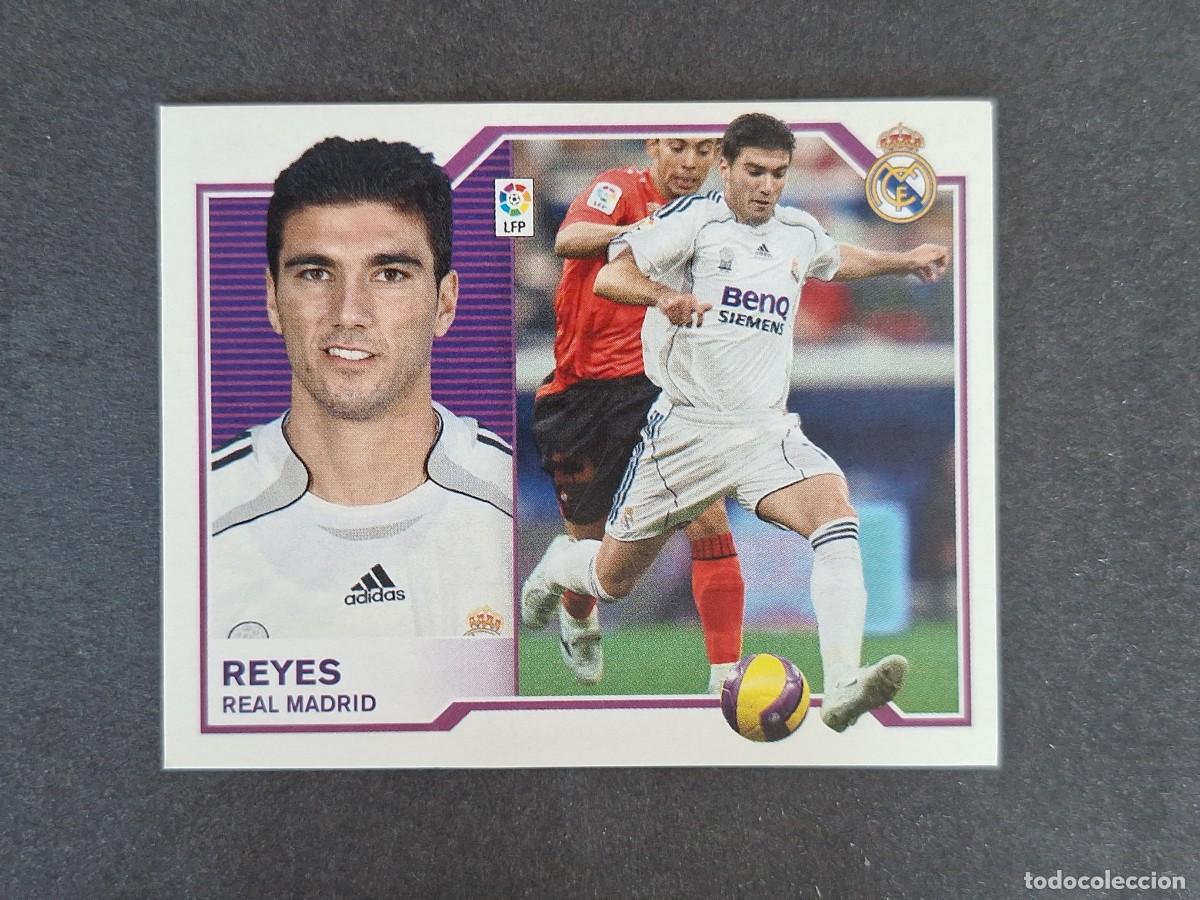 Cromos de f&uacute;tbol: L6 REYES REAL MADRID LIGA ESTE 2007 2008 07 08 NUNCA PEGADO SIN PEGAR