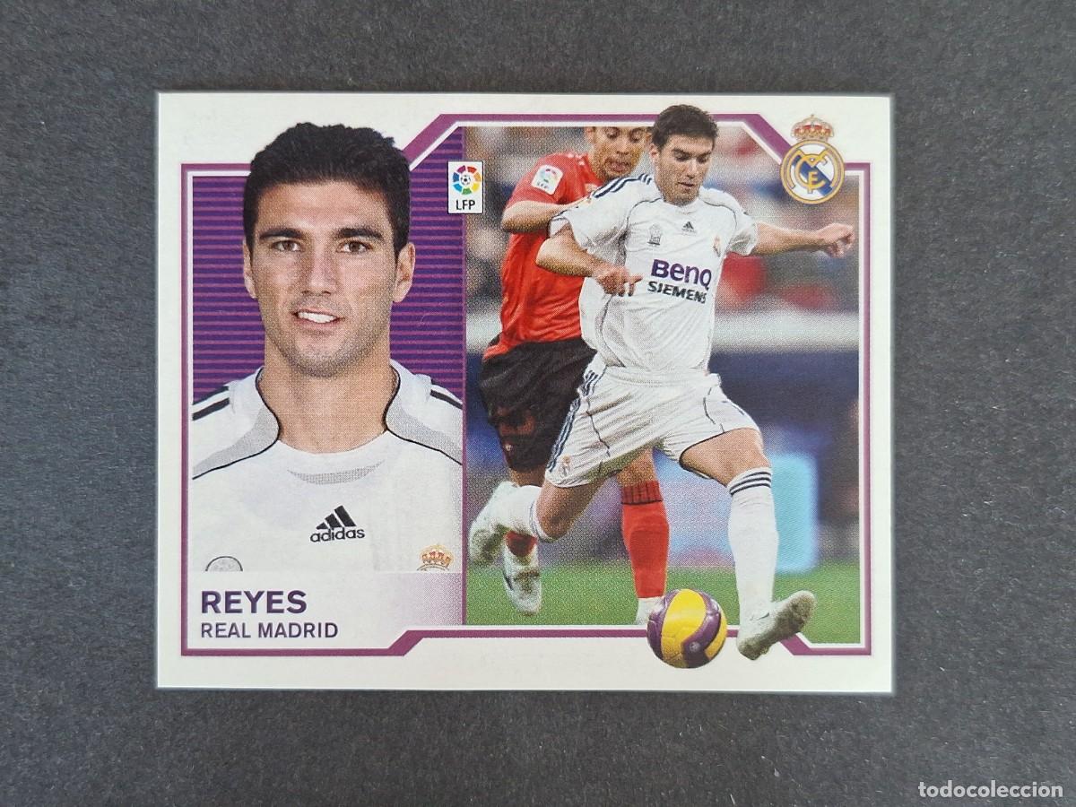 Cromos de f&uacute;tbol: L6 REYES REAL MADRID LIGA ESTE 2007 2008 07 08 NUNCA PEGADO SIN PEGAR