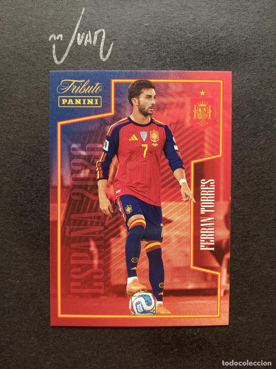Football Stickers: N&ordm; 66 FERRAN TORRES ESPA&Ntilde;A BARCELONA ⚽ PANINI &reg; TRIBUTO SELECCION ESPA&Ntilde;OLA 2025 2026 MUNDIAL NUEVO