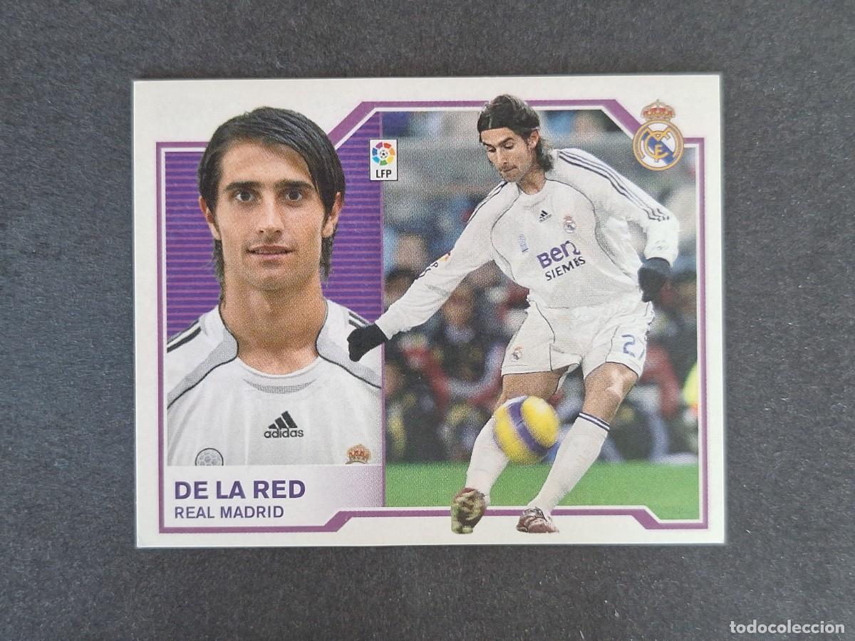 Cromos de f&uacute;tbol: L6 DE LA RED REAL MADRID LIGA ESTE 2007 2008 07 08 NUNCA PEGADO SIN PEGAR