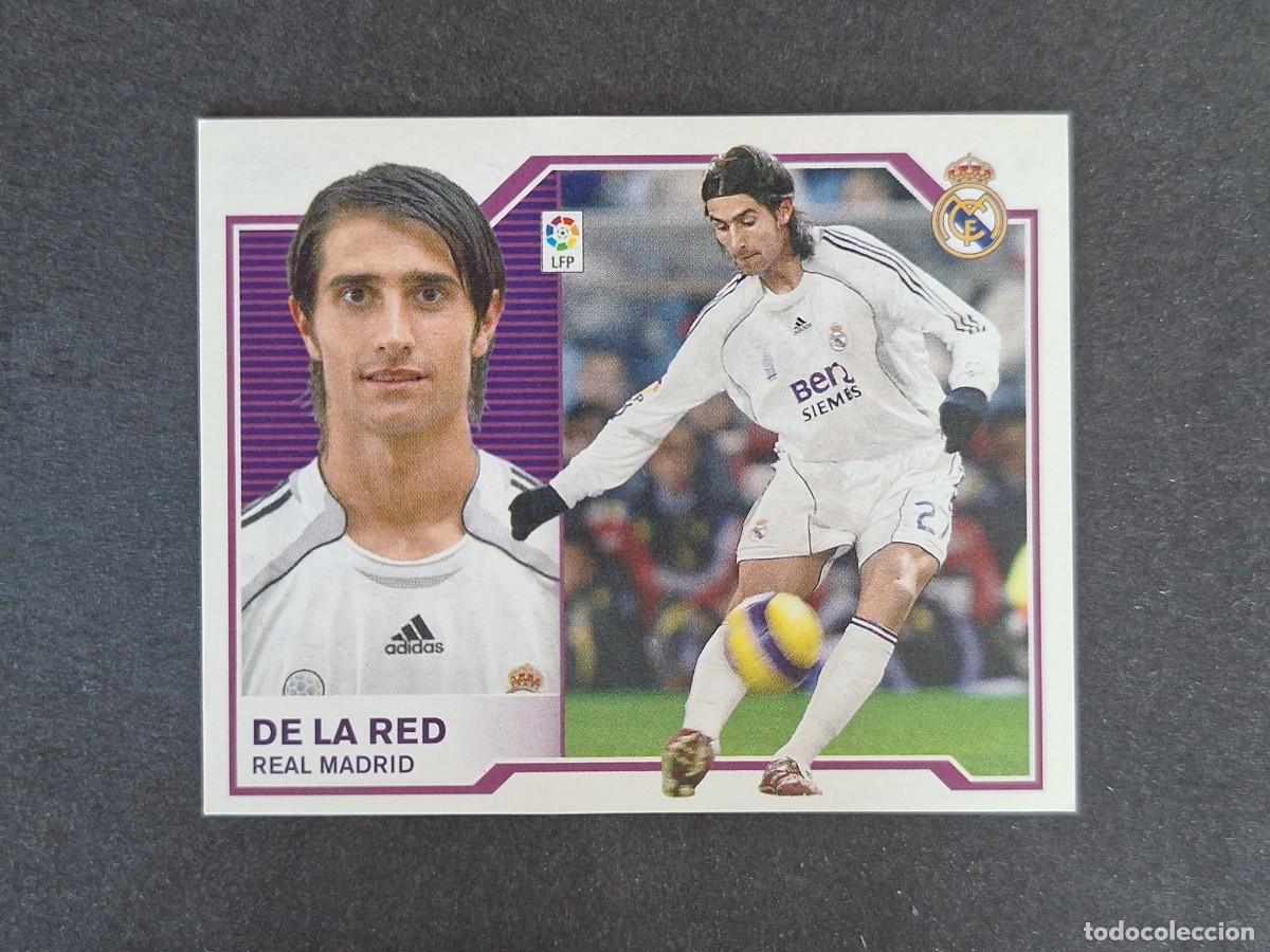 Cromos de f&uacute;tbol: L6 DE LA RED REAL MADRID LIGA ESTE 2007 2008 07 08 NUNCA PEGADO SIN PEGAR