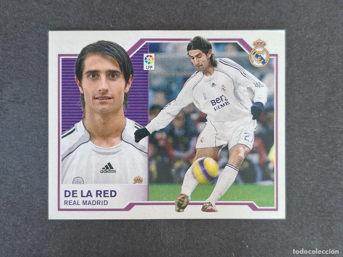 Cromos de f&uacute;tbol: L6 DE LA RED REAL MADRID LIGA ESTE 2007 2008 07 08 NUNCA PEGADO SIN PEGAR