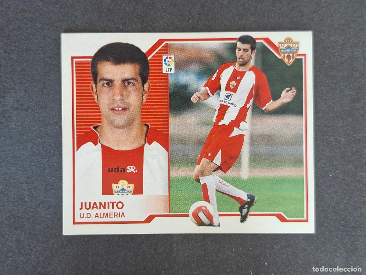 Football Stickers: L6 JUANITO U. D. ALMERIA COLOCA LIGA ESTE 2007 2008 07 08 NUNCA PEGADO SIN PEGAR