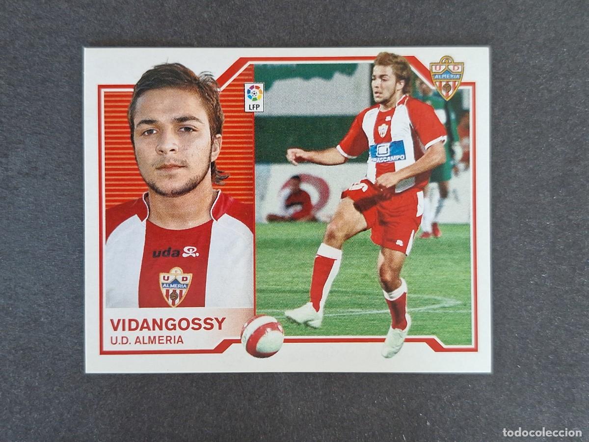 Football Stickers: L6 VIDANGOSSY U. D. ALMERIA COLOCA LIGA ESTE 2007 2008 07 08 NUNCA PEGADO SIN PEGAR